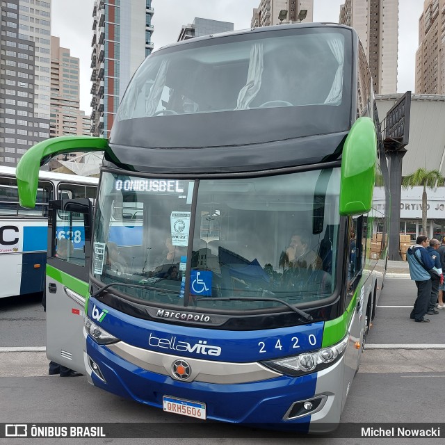 Bella Vita Transportes 2420 na cidade de Barueri, São Paulo, Brasil, por Michel Nowacki. Número da foto: #11431967.