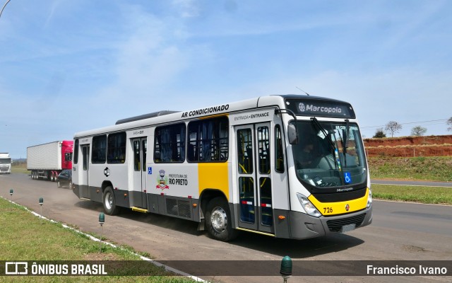 Circular Santa Luzia > Protetora Transportes 726 na cidade de Ourinhos, São Paulo, Brasil, por Francisco Ivano. Número da foto: #11430458.