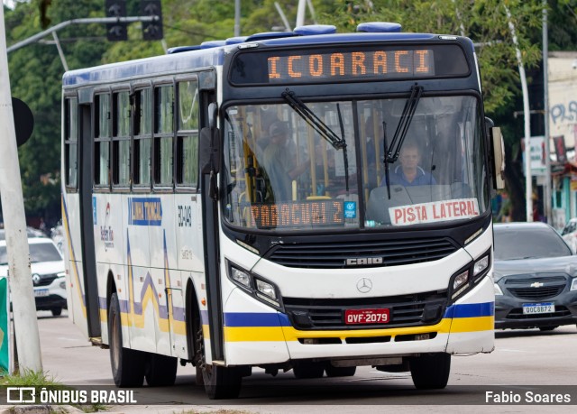 Belém Rio Transportes BD-048 na cidade de Belém, Pará, Brasil, por Fabio Soares. Número da foto: #11431795.