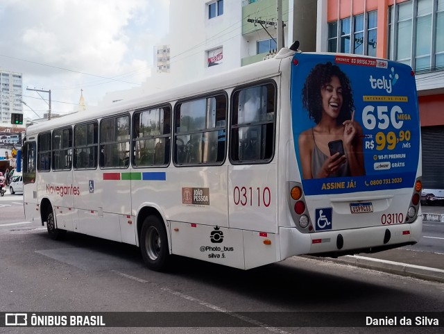 Consórcio Navegantes - 03 > Empresa de Transportes São Sebastião 03110 na cidade de João Pessoa, Paraíba, Brasil, por Daniel da Silva. Número da foto: #11430919.