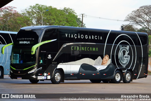 Viação Garcia 87049 na cidade de Maringá, Paraná, Brasil, por Alexandre Breda. ID da foto: 11431071.