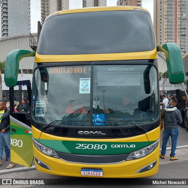 Empresa Gontijo de Transportes 25080 na cidade de Barueri, São Paulo, Brasil, por Michel Nowacki. ID da foto: 11431962.