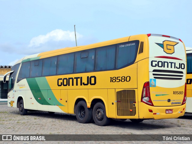 Empresa Gontijo de Transportes 18580 na cidade de Messias, Alagoas, Brasil, por Tôni Cristian. ID da foto: 11431369.