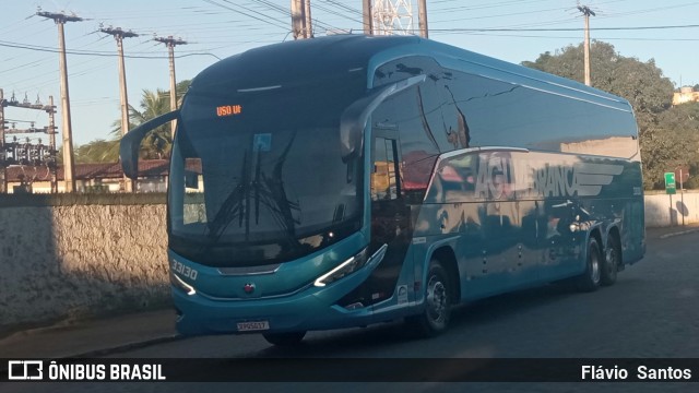 Viação Águia Branca 33130 na cidade de Cruz das Almas, Bahia, Brasil, por Flávio  Santos. Número da foto: #11434253.