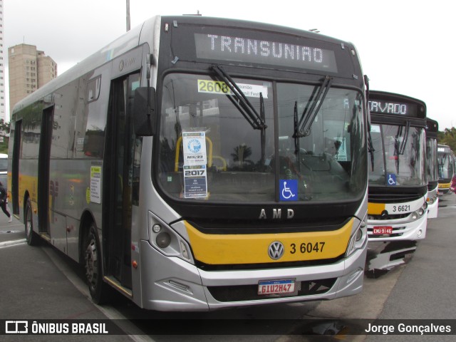 Transunião Transportes 3 6047 na cidade de Barueri, São Paulo, Brasil, por Jorge Gonçalves. Número da foto: #11434422.