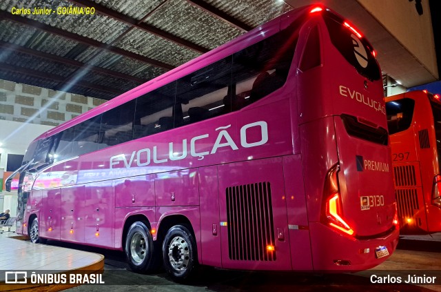 Evolução Transportes e Turismo 3130 na cidade de Goiânia, Goiás, Brasil, por Carlos Júnior. ID da foto: 11433850.