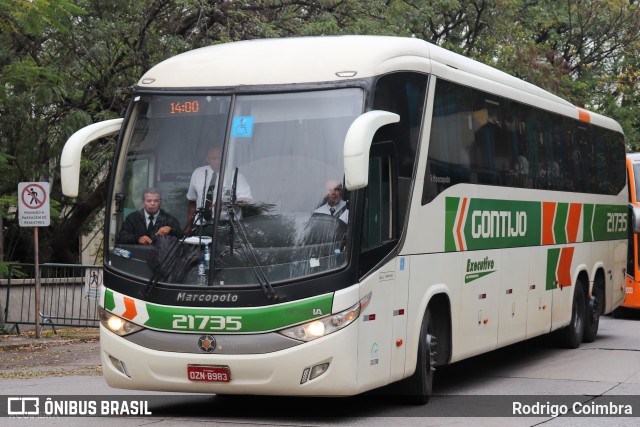 Empresa Gontijo de Transportes 21735 na cidade de São Paulo, São Paulo, Brasil, por Rodrigo Coimbra. ID da foto: 11432740.