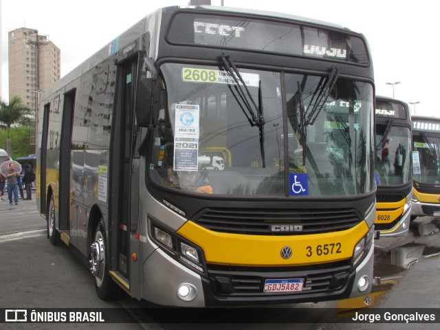 Transunião Transportes 3 6572 na cidade de Barueri, São Paulo, Brasil, por Jorge Gonçalves. ID da foto: 11434443.