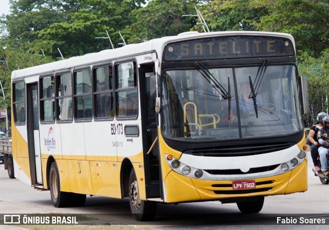 Belém Rio Transportes BD-173 na cidade de Belém, Pará, Brasil, por Fabio Soares. Número da foto: #11432658.