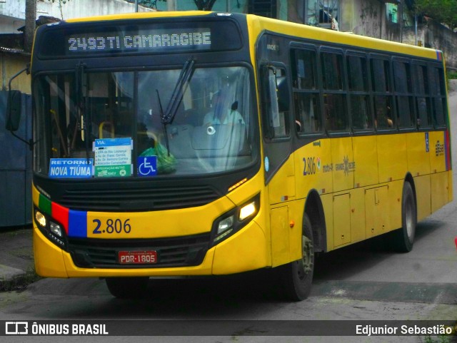 Mobibrasil São Lourenço >>> Mobi-PE 2.806 na cidade de Camaragibe, Pernambuco, Brasil, por Edjunior Sebastião. Número da foto: #11434825.