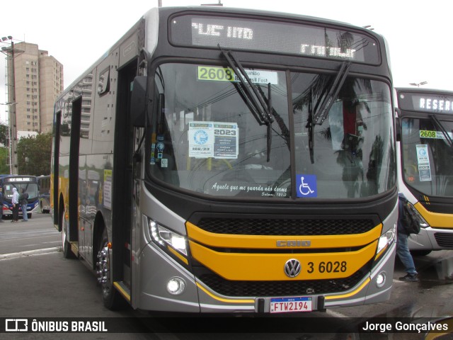Transunião Transportes 3 6028 na cidade de Barueri, São Paulo, Brasil, por Jorge Gonçalves. Número da foto: #11434451.