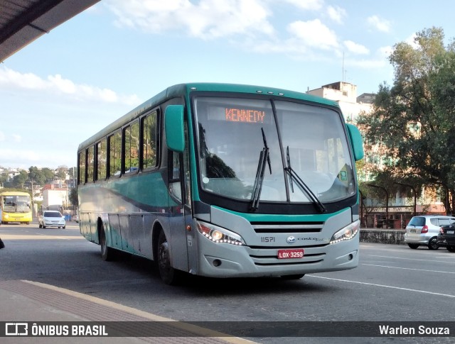 Costa Sul Transportes e Turismo 11571 na cidade de Cachoeiro de Itapemirim, Espírito Santo, Brasil, por Warlen Souza. ID da foto: 11434187.