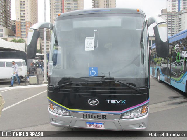 Higer KLQ111HYAEV na cidade de Barueri, São Paulo, Brasil, por Gabriel Brunhara. Número da foto: #11432754.