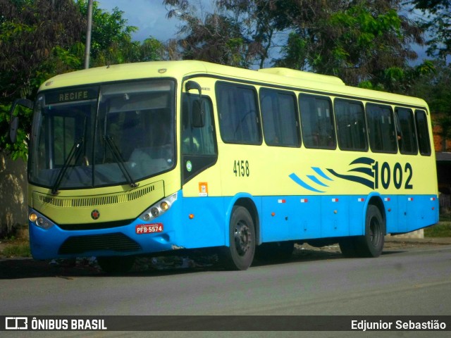 Expresso 1002 4158 na cidade de Nazaré da Mata, Pernambuco, Brasil, por Edjunior Sebastião. ID da foto: 11432666.