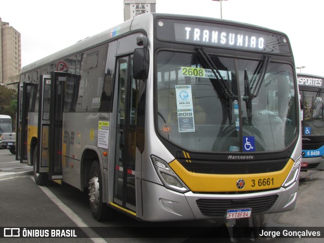 Transunião Transportes 3 6661 na cidade de Barueri, São Paulo, Brasil, por Jorge Gonçalves. ID da foto: 11434456.