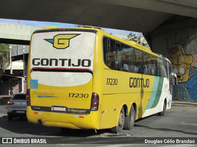 Empresa Gontijo de Transportes 17230 na cidade de Belo Horizonte, Minas Gerais, Brasil, por Douglas Célio Brandao. ID da foto: 11433837.