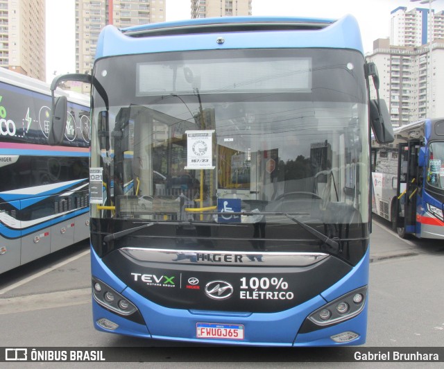 Higer 0J65 na cidade de Barueri, São Paulo, Brasil, por Gabriel Brunhara. Número da foto: #11432753.