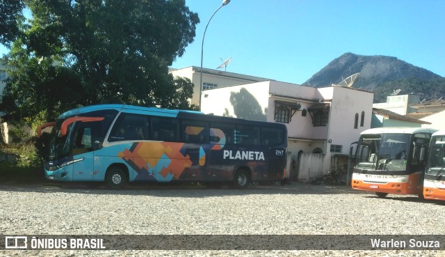 Planeta Transportes Rodoviários 2147 na cidade de Castelo, Espírito Santo, Brasil, por Warlen Souza. ID da foto: 11434239.