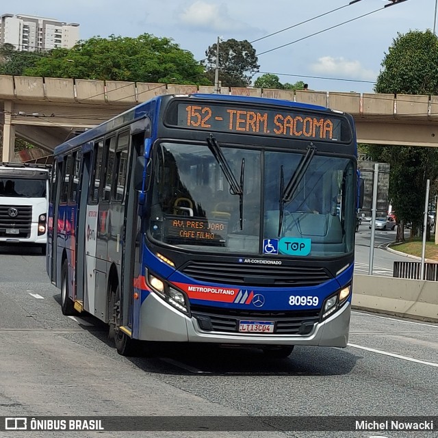 Next Mobilidade - ABC Sistema de Transporte 80.959 na cidade de São Bernardo do Campo, São Paulo, Brasil, por Michel Nowacki. ID da foto: 11437979.