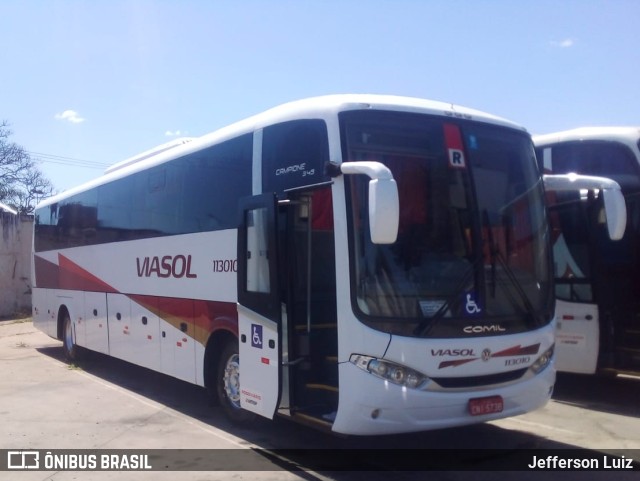 ViaSol Transportes Rodoviários 113010 na cidade de Araras, São Paulo, Brasil, por Jefferson Luiz. Número da foto: #11435391.