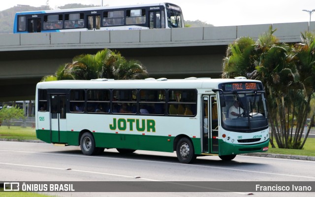 Jotur - Auto Ônibus e Turismo Josefense 1265 na cidade de Florianópolis, Santa Catarina, Brasil, por Francisco Ivano. Número da foto: #11436062.
