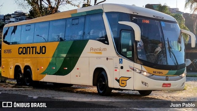 Empresa Gontijo de Transportes 18785 na cidade de Juiz de Fora, Minas Gerais, Brasil, por Juan Pablo. Número da foto: #11436538.