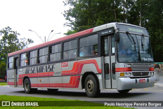 Viação Resendense RJ 192.015 na cidade de Resende, Rio de Janeiro, Brasil, por Paulo Henrique Pereira Borges. Número da foto: #11437610.