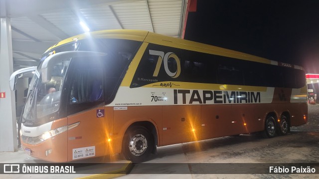 Viação Nova Itapemirim 70000 na cidade de Estiva, Minas Gerais, Brasil, por Fábio Paixão. Número da foto: #11435025.